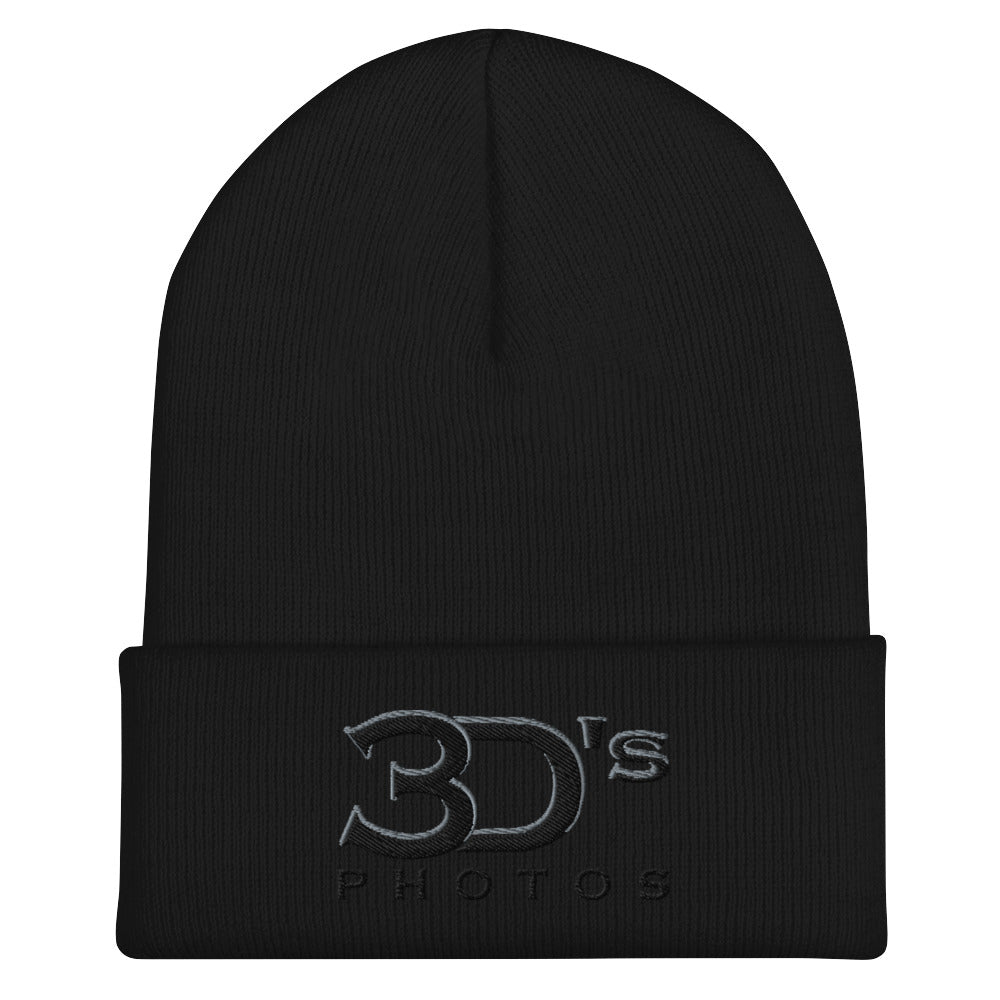 3D's Photos Cuffed Beanie