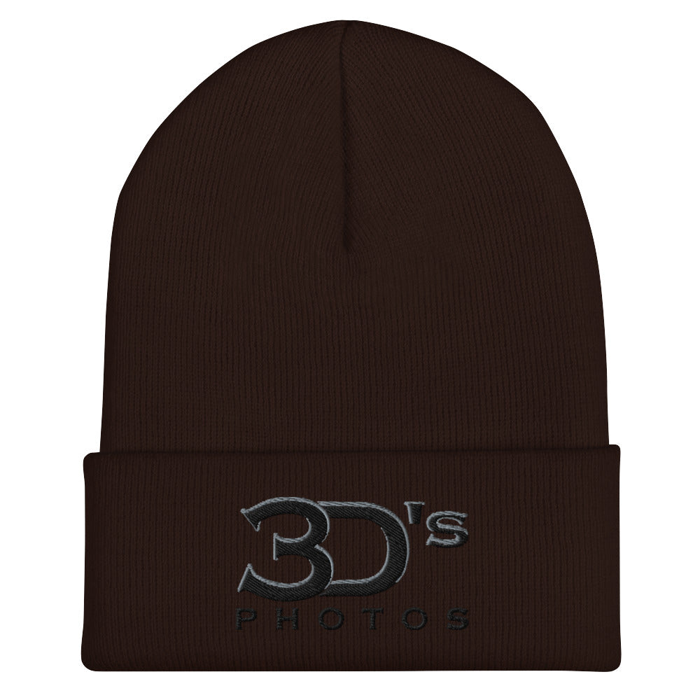 3D's Photos Cuffed Beanie