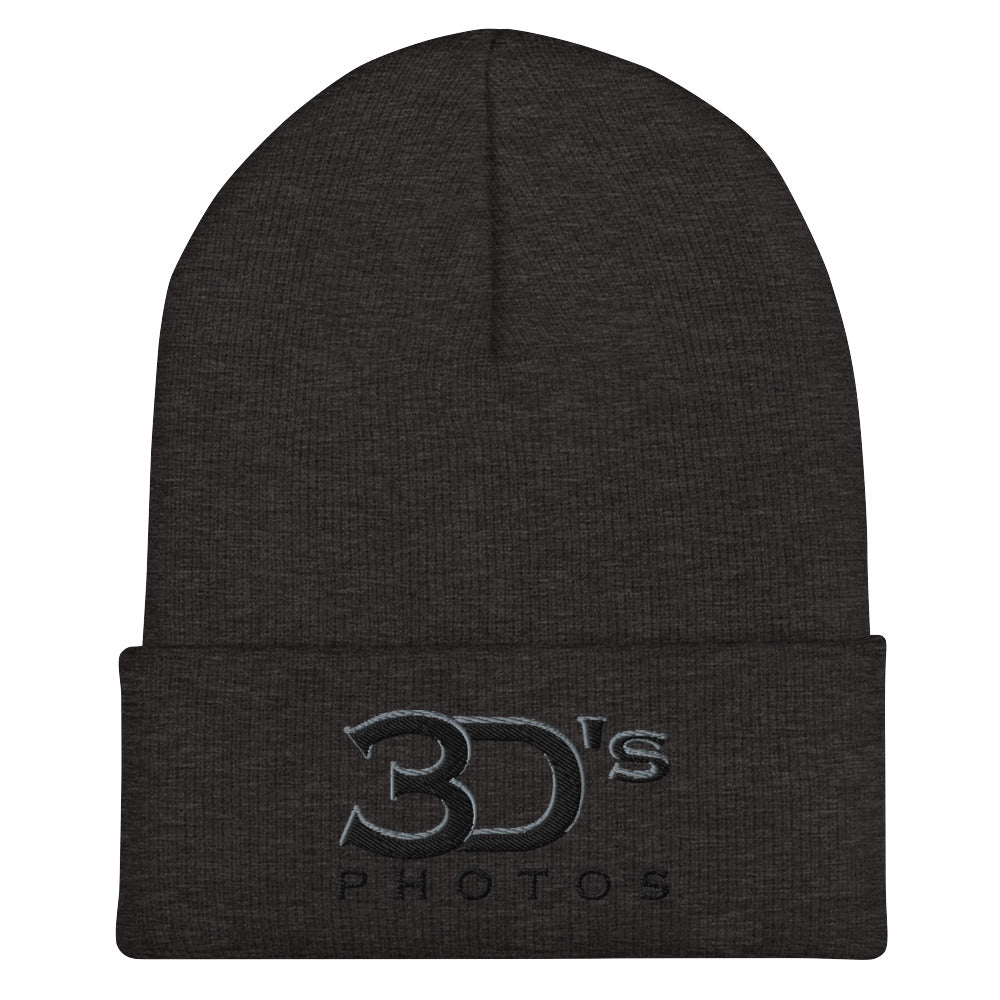 3D's Photos Cuffed Beanie