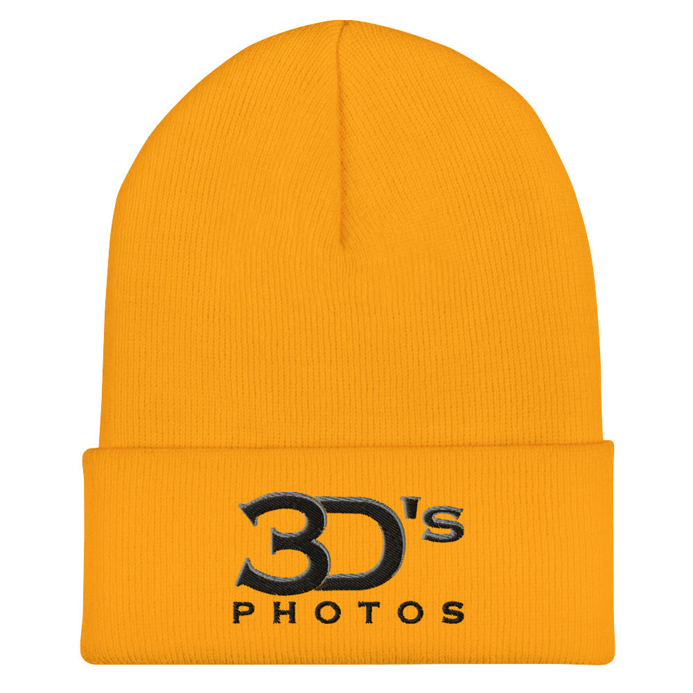 3D's Photos Cuffed Beanie