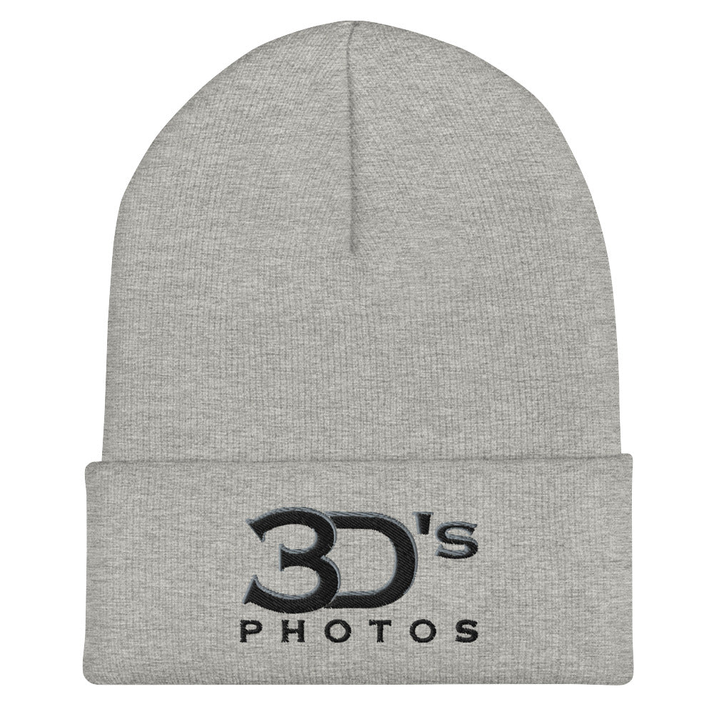 3D's Photos Cuffed Beanie