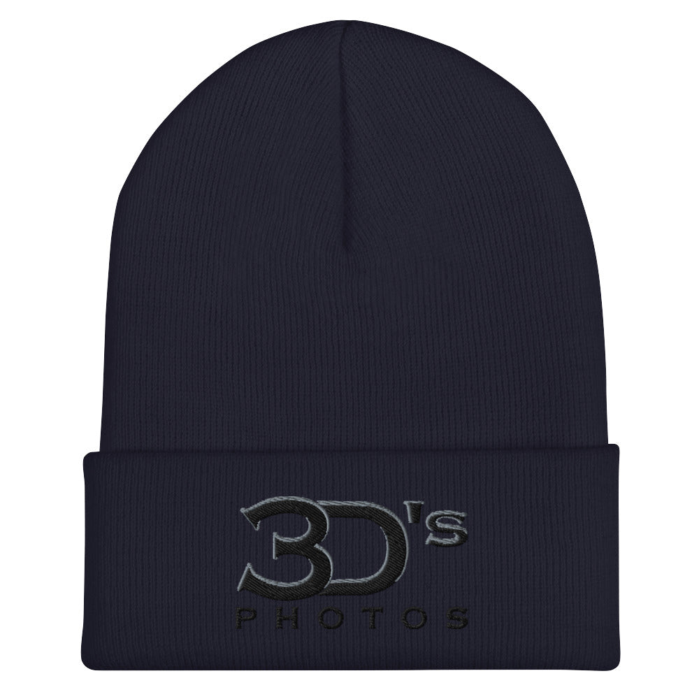 3D's Photos Cuffed Beanie
