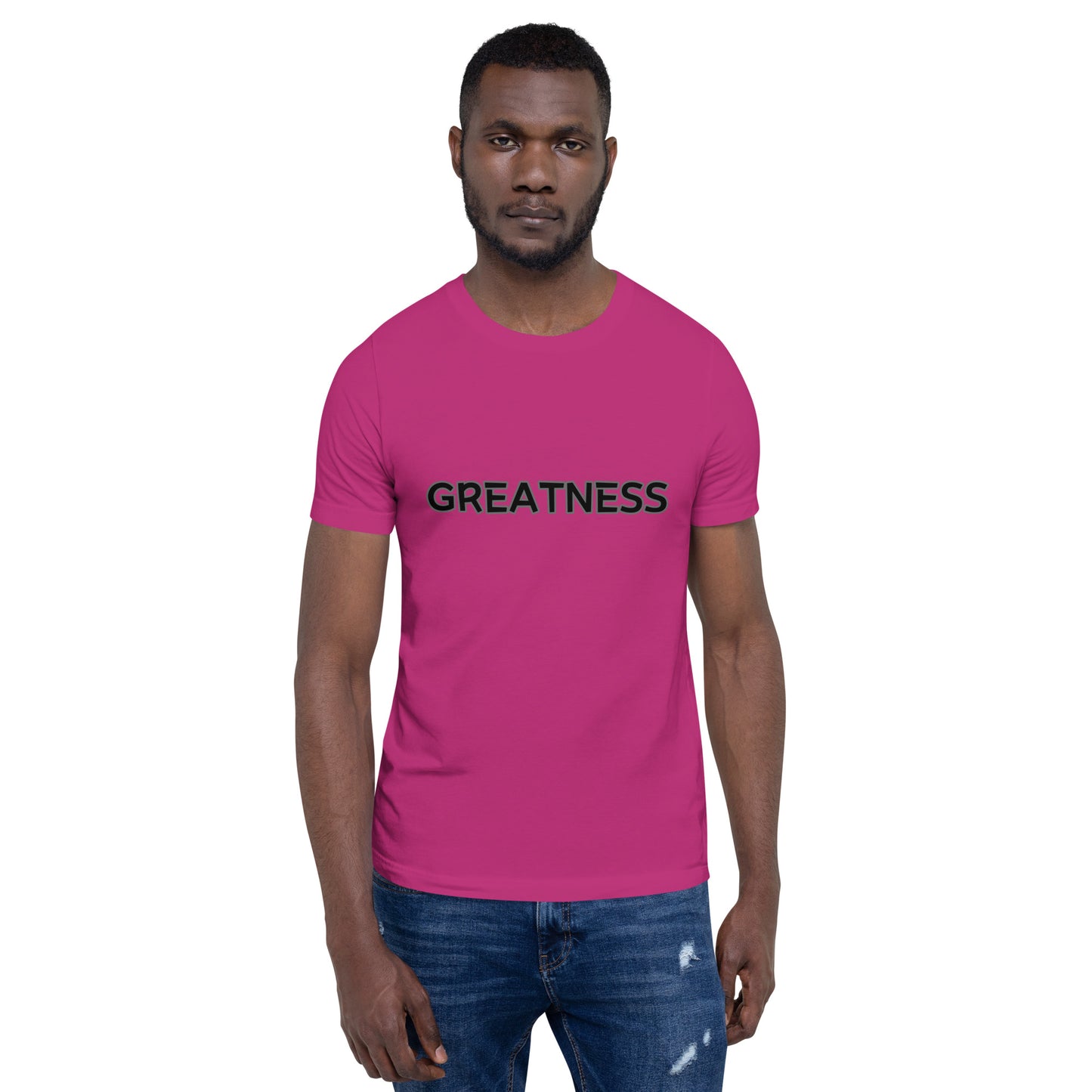 Greatness Unisex t-shirt